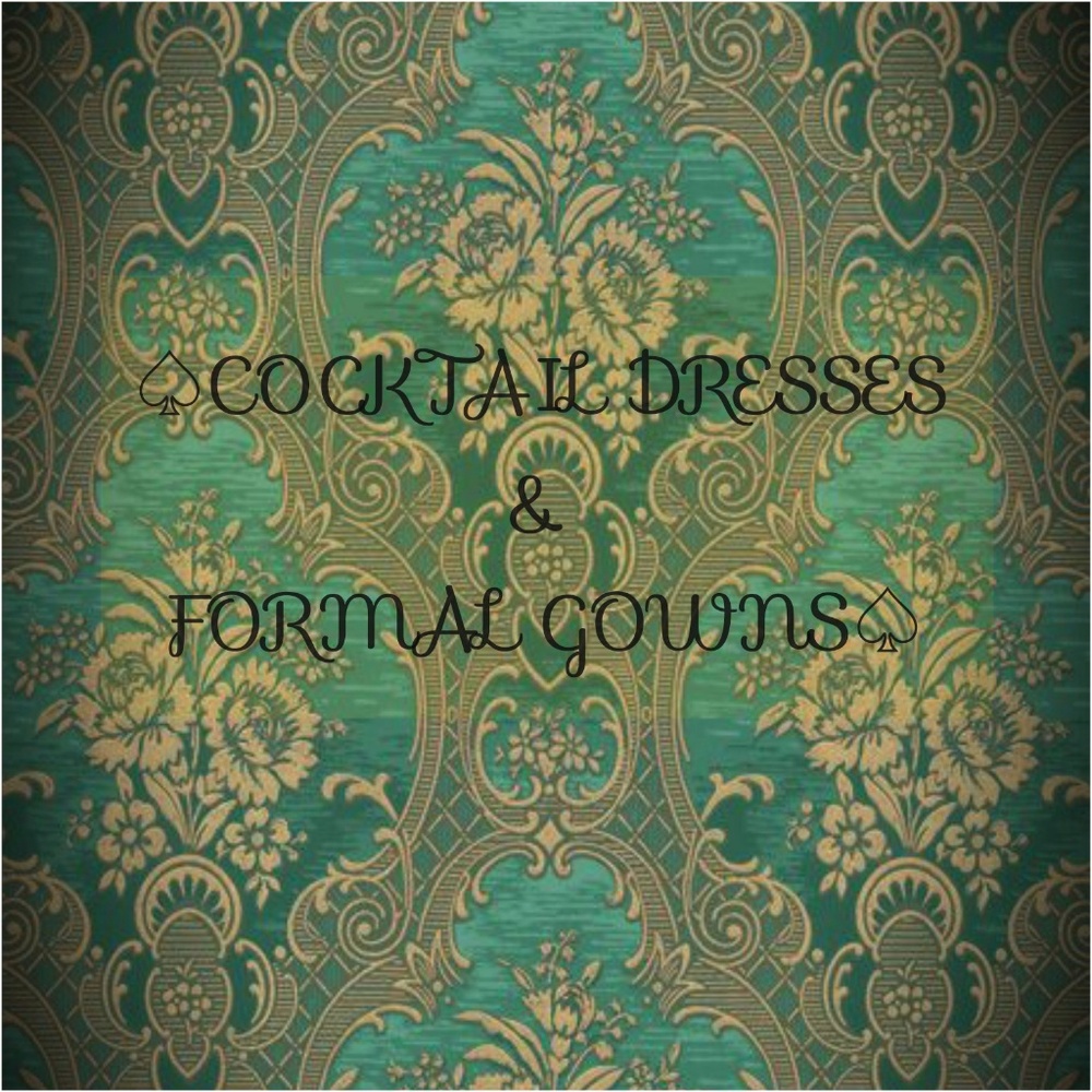 COCKTAIL DRESSES & FORMAL GOWNS